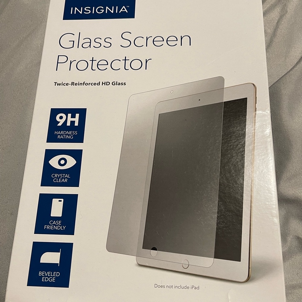 New in Box Insignia Glass Screen Protector